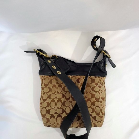 Coach Bleeker Signature Duffle Bucket Bag - Picture 8 of 10
